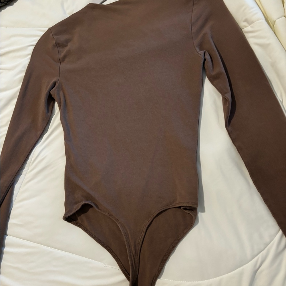Abercrombie & Fitch Brown Bodysuit One Piece